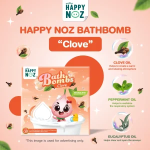 HAPPY NOZ BATHBOMBS – CLOVE - Image 3
