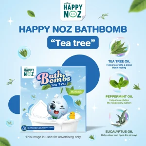 HAPPY NOZ BATHBOMBS – TEA TREE - Image 3