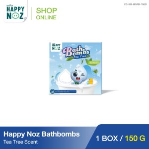 HAPPY NOZ BATHBOMBS - TEA TREE