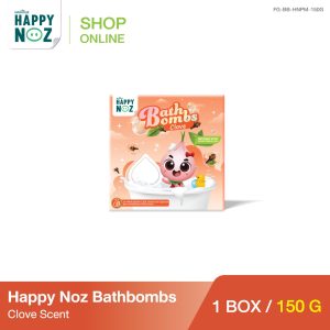 HAPPY NOZ BATHBOMBS - CLOVE