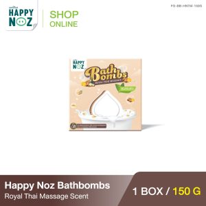 HAPPY NOZ BATHBOMBS - ROYAL THAI MASSAGE