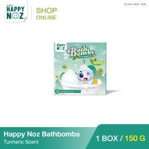HAPPY NOZ BATHBOMBS - TURMERIC